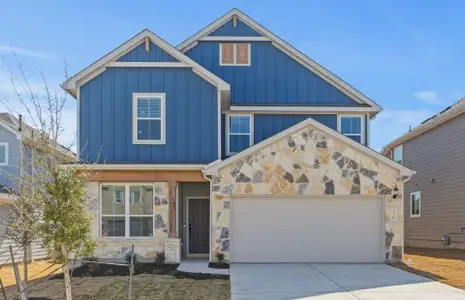 New construction Single-Family house 536 Madelines Meadow Ln, Georgetown, TX 78626 plan Sandalwood - image