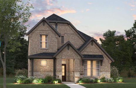 New construction Single-Family house 1005 Tarryhill Dr, Crowley, TX 76036 plan Violet - Cottage Series - image