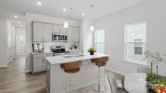 Cannalily plan kitchen w/island - REPRESENTATIVE PHOTO ONLY