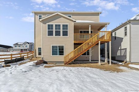 New construction Single-Family house 654 Penn Rd, Elizabeth, CO 80107 Coronado- photo 1 1