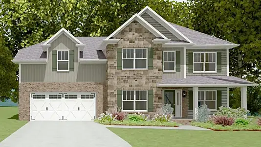 New construction Single-Family house Maryville, TN 37803 plan The Greendale - image