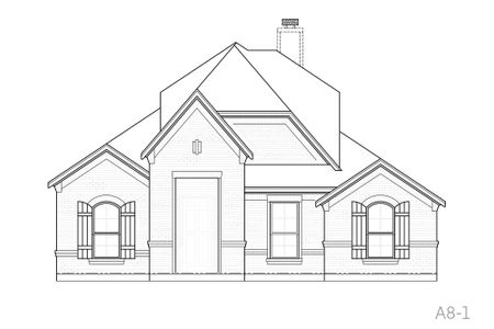 New construction Single-Family house 1868 Vista Wy, Waxahachie, TX 75165 plan Marshall - image