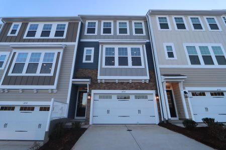 New construction Townhouse house 2733 Hunter Woods Dr, Apex, NC 27502 Kensington - Front Entry Townhomes- photo 75 75