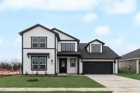 New construction Single-Family house 524 Marcus Ln, Crowley, TX 76036 plan Bellagio - image