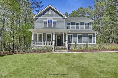 New construction Single-Family house 219 Sweetfern Ln, Zebulon, NC 27597 - image