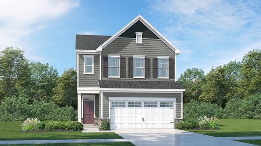 New construction Single-Family house 86 Fishing Pier Wy, Lillington, NC 27546 plan Oakley II - image