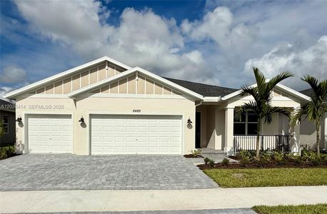 New construction Single-Family house 6489 Nw Cloverdale Ave, Port Saint Lucie, FL 34987 plan Jade - image
