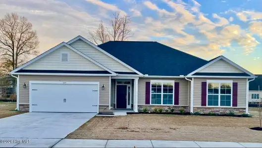 New construction Single-Family house 114 Seashore St, Grimesland, NC 27837 plan 1707 - image