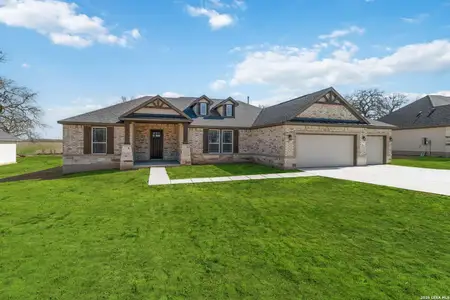New construction Single-Family house 21116 Prairie Rose, San Antonio, TX 78264 plan Arlington - image