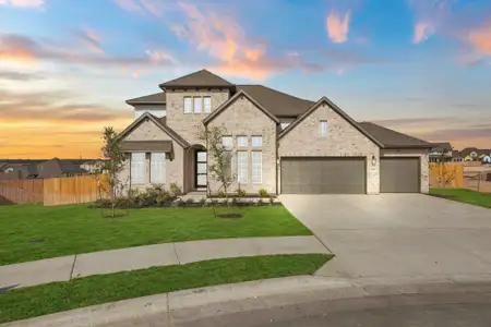 New construction Single-Family house 100 Uphill Dr, Liberty Hill, TX 78642 plan Zavalla - image