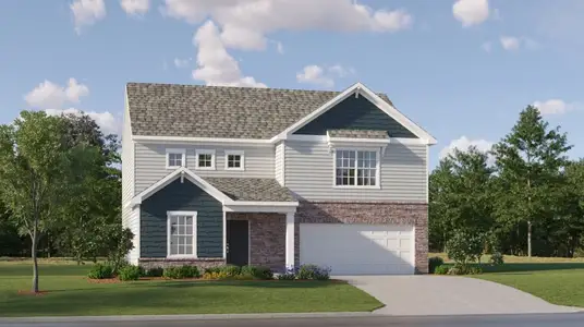 New construction Single-Family house 1629 Cottage Creek Dr, Bessemer City, NC 28016 plan Blake - image