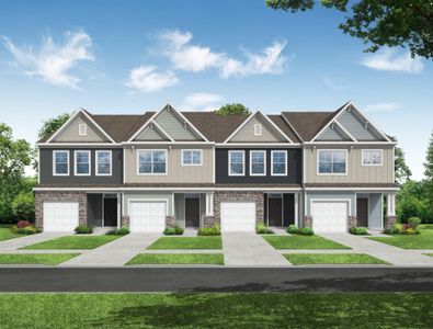 New construction Townhouse house 210 Poole St Ext, Woodruff, SC 29388 plan Franklin - image
