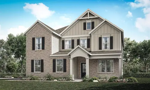 New construction Single-Family house Canton, GA 30115 plan Dunning III - image