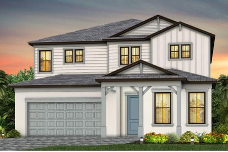 New construction Single-Family house 7760 Frizzle Wy Scarlett, Unit Scarlett 64, Lake Worth, FL 33467 - image
