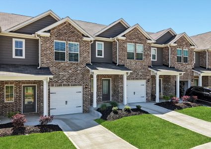 New construction Townhouse house 3925 Oakwood Terrace Ct, Oakwood, GA 30566 plan Hawthorne - image