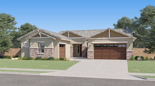 New construction Single-Family house 33361 N Dill Ave, San Tan Valley, AZ 85143 plan Aurora Plan 5580 - image