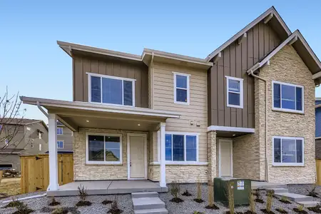 New construction Duplex house 3851 W 82Nd Ln, Westminster, CO 80031 plan Sheridan - Paired Homes - image