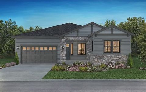 New construction Single-Family house 9240 Lake Breeze Dr, Littleton, CO 80125 plan 5089 Serenewood - image