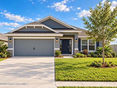 New construction Single-Family house 1595 Kylar Dr Nw, Palm Bay, FL 32907 plan 2200 - image
