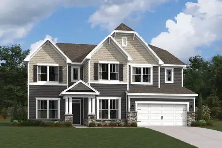 New construction Single-Family house 7104 Helmans Dr, Huntersville, NC 28078 plan Woodbridge - Premier Series - image