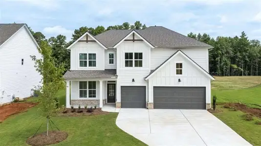 New construction Single-Family house 493 Rustic Meadow Ct, Powder Springs, GA 30127 - image