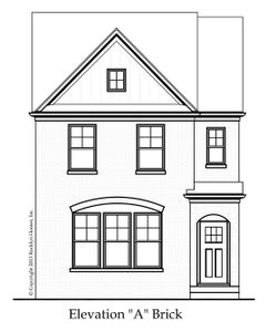 New construction Townhouse house 1584 Old Salem Road SE, Conyers, GA 30013 plan Fairfax - image