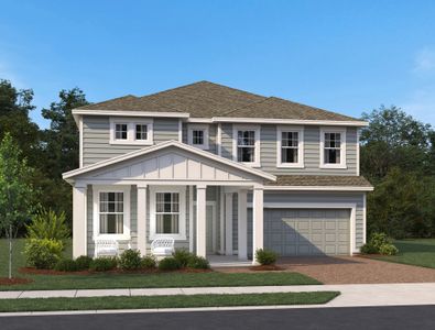 New construction Single-Family house 516 Moon Shell Cir, New Smyrna Beach, FL 32168 plan Duval II - image