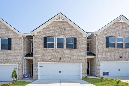 New construction Townhouse house 3636 Parkway James Dr, Snellville, GA 30039 plan Norwood - image
