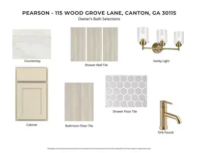 New construction Single-Family house 132 Wood Grove Ln, Canton, GA 30115 plan Leland - image