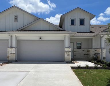 New construction Townhouse house 8521 Wellspring Lp, Round Rock, TX 78665 - image