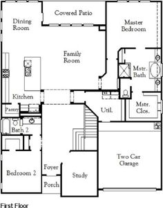 1st Floor Diagram