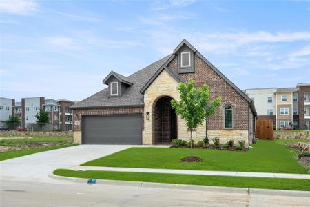 New construction Single-Family house 301 Tradd, Glenn Heights, TX 75154 Woodford 2F- photo 0