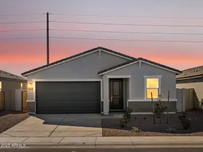 New construction Single-Family house 7477 E Cozy Cottage Ln, San Tan Valley, AZ 85143 plan Leslie - image