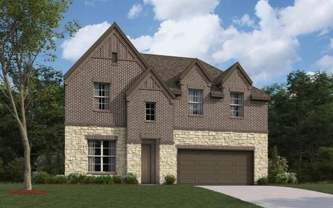 New construction Single-Family house 5412 Archeron Ave, Aubrey, TX 75009 plan The Galveston II - image