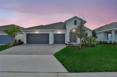 New construction Single-Family house 17429 Valleywood Pkwy, Land O' Lakes, FL 34638 plan Boca - Single Family Homes - image