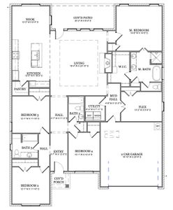 New construction Single-Family house 109 W Furlong, Weatherford, TX 76087 Oliver- photo 1 1