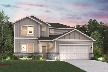 New construction Single-Family house 5424 San Pietro Dr, Austin, TX 78747 plan Lassen - image