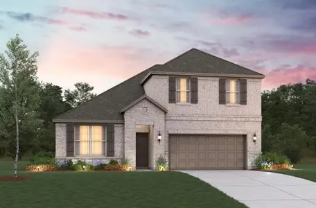 New construction Single-Family house 1400 Bluebird Dr, Little Elm, TX 75068 plan Berkshire - image