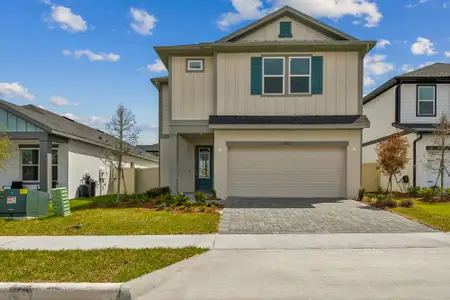 New construction Single-Family house 28778 Orange Berry Dr, Wesley Chapel, FL 33543 plan The Hartland - image