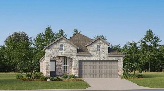 New construction Single-Family house 11676 Lazy Oak Creek Dr, Magnolia, TX 77354 plan Bergen - image
