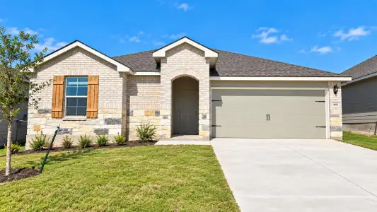 New construction Single-Family house 1605 Cordus Jackson Jr Ln, Killeen, TX 76549 plan Ashburn - image