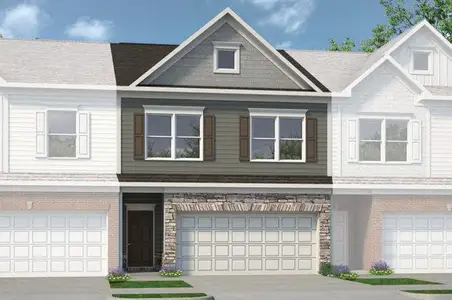 New construction Townhouse house 324 Ranier, Unit 47, Auburn, GA 30011 - image