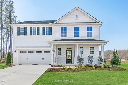 New construction Single-Family house 120 Whistling Way, Unit Cary Traditional, Lillington, NC 27546 The Cary- photo 0