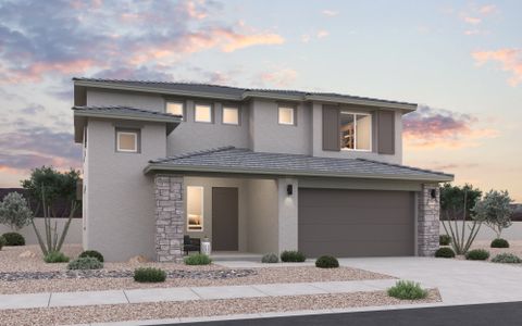 New construction Single-Family house 24127 W Pueblo Ave, Buckeye, AZ 85326 plan Solstice - image