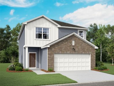 New construction Single-Family house 9448 Beryl Ln, Conroe, TX 77303 plan Magellan - image