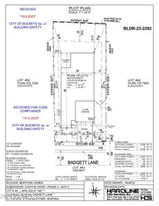 Lot 49 - Plot Plan