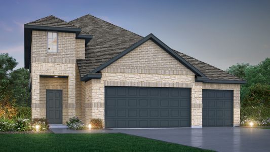New construction Single-Family house 1984 Glacier Gorge Trl, Dayton, TX 77535 plan The Redbud - image