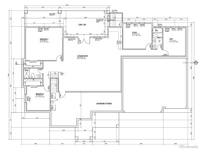 Pre construction plans. Measurements did slightly change