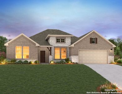 New construction Single-Family house 108 Bigtooth Maple Lane, San Marcos, TX 78666 Carolina- photo 0