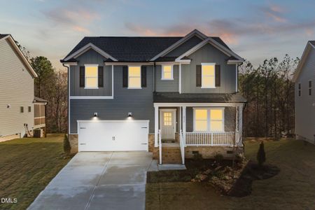 New construction Single-Family house 232 Bridle Brook Wy, Fuquay Varina, NC 27526 plan Hampton - image